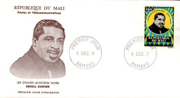 MALI FDC 1971 ERROL GARNER - Malí (1959-...)