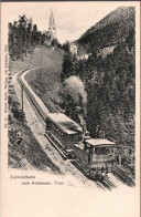 ! Alte Ansichtskarte Zahnradbahn Zum Achensee, Tirol, Österreich, Dampflok - Trenes