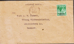 1947. BMA MALAYA / STRAITS SETTLEMENTS Georg VI 3 C. On Fine Small Printed Matter Envelope To D... (Michel 3) - JF543598 - Straits Settlements