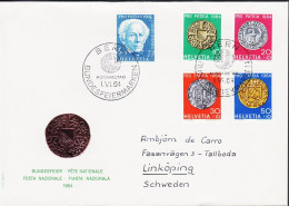 1964. Pro Patria  Complete Set On FDC Cancelled BERN 1.VI.64. - JF543612 - Briefe U. Dokumente