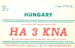 QSL Card HUNGARY Radio Amateur Station HA3OV Y03CD Andi - Radio Amatoriale