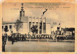 BELGIQUE - Bruxelles - Exposition De 1935 - Le Palais Pittoresque De La Roumanie Et Le Petit Train - Carte Postale - Universal Exhibitions