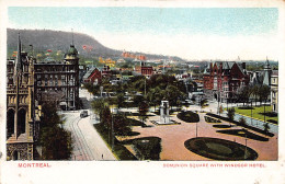 Canada - MONTREAL - Dominion Square With Windsor Hotel - Ed. Montreal Import Co. 108 - Montreal