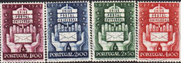 1949. PORTUGAL UPU Complete Set With Luxus Cancel 29. DEC. 1949 First Day Of Issue. Excep... (Michel 740-743) - JF543676 - Used Stamps