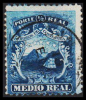 1863-1875. COSTA RICA MEDIO REAL.  (Michel 1) - JF543701 - Costa Rica