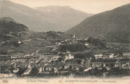 FRANCE - La Savoie Pittoresque - Albertville Conflans - Vue Générale De La Ville - Carte Postale Ancienne - Albertville