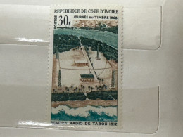 1968 MNH STATION RADIO DE TABOU - Costa D'Avorio (1960-...)