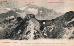 FRANCE - Les Pyrénées (1er Série) - Luchon - Pic Des Posets (3 367) - Vue Des Cours Blancs - Carte Postale Ancienne - Luchon