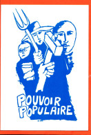 29817 / ⭐ ◉ Slogan MAI 1968 POUVOIR POPULAIRE Série Affiches N° 80340 /16 RE-EDITION 1985s ALPHA ZOULOU TOULOUSE - Demonstrations