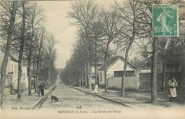 91 MENNECY  - A ROUTE DE PARIS - Mennecy