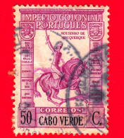 Impero Coloniale Portoghese - CAPO VERDE - 1938 - Mousinho Di Albuquerque - Cavalli - 50 - Kapverdische Inseln