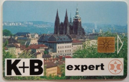 Czech Republic 50 Units Chip Card - K+B Expert - República Checa