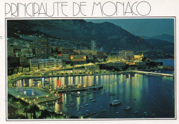 CPM - R - MONACO - MONTE CARLO - LE PORT - VUE GENERALE NOCTURNE - Porto