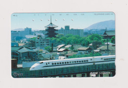 JAPAN -   Railway Train Magnetic Phonecard - Japan