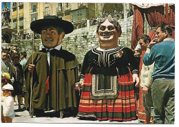 " LOS TIPICOS GIGANTILLOS ".-  BURGOS - ( ESPAÑA ) - Burgos