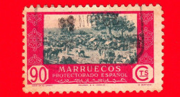 MAROCCO - Usato - Marruecos - 1948 - Vedute E Paesaggi - Commercio - 90 - Marocco Spagnolo