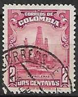 COLOMBIE   -   1935 .  Y&T N°  290 Oblitéré .   Pétrole - Colombia