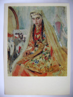 Uzbekistan State Arts Museum Bukhara - Artist Benkov P. P. - Portrait Of A Tartar Woman, Oil On Canvas 1920s (ed. 1980s) - Oezbekistan