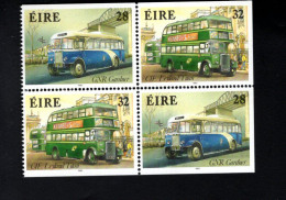 1989340718 1993 SCOTT 906A (XX) POSTFRIS MINT NEVER HINGED - BOOKLET PANE IRISH BUSES - Ungebraucht