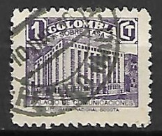 COLOMBIE   -   1939 .  Y&T N°  322 Oblitéré - Colombia