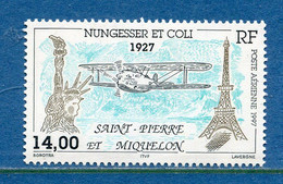 Saint Pierre Et Miquelon - Poste Aérienne - YT PA N° 77 ** - Neuf Sans Charnière - 1997 - Ungebraucht