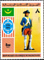 Mauritanie (Rep) Poste N** Yv:346/347 Bicentenaire Des Etats-Unis - Mauritanie (1960-...)