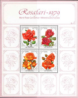 Afrique Du Sud Bloc N** Yv: 8 Mi:8 World Rose Convention Rosafari-1979 - Hojas Bloque