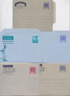 Fiji Fidji Enveloppe Aérogramme Par Avion Air Mail Letter Aerogram Lot Of 15 Letters - Fiji (...-1970)