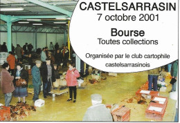Bourses & Salons De Collections Castelsarrasin 2001 Marché à La Volaille Tarn Et Garonne - Borse E Saloni Del Collezionismo