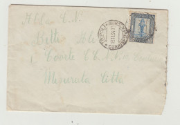 BUSTA SENZA LETTERA - COLONIE ITALIANE - LIBIA DEL 1934 - 1 LEGIONE LIBICA WW2 - Poststempel (Flugzeuge)