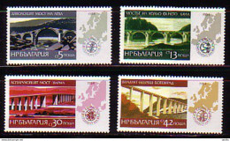 BULGARIA / BULGARIE  ~ 1984 - Bridges - 4v ** - Ponti