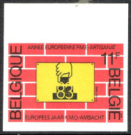 COB 2101 - ND - Bord De Feuille - Cote: 11,00 € - Année Européenne Des P.M.E. Et De L'artisanat - 1983. - 1981-2000