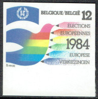 COB 2133 - ND - Bord De Feuille - Cote: 15,00 € - Deuxième élection Pour Le Parlement Européen - 1984. - 1981-2000