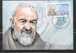 1999 - 1137 -Padre Pio Da Pietrelcin - 44 - Cartes-Maximum (CM)