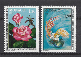 Monaco - YT N° 1251 Et 1252 ** - Neuf Sans Charnière - 1980 - Unused Stamps