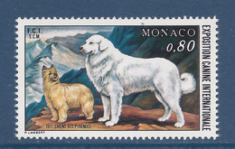 Monaco - YT N° 1093 ** - Neuf Sans Charnière - 1977 - Neufs