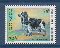 Monaco - Yt N° 862 ** - Neufs Sans Charnière - 1971 - Unused Stamps