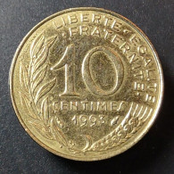 Monnaie France - 1993 - 10 Centimes Marianne - 10 Centimes