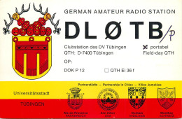 QSL Card West Germany RFG Bundesrepublik Deutschland Radio Amateur Station DL0TBP Bruden - Amateurfunk