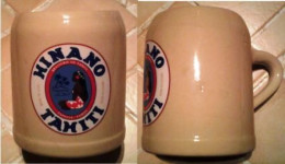 RARE Ancienne Chope (choppe) De La Brasserie HINANO TAHITI _Dvc6 - Vasos