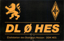 QSL Card West Germany RFG Bundesrepublik Deutschland Radio Amateur Station DL0HES Hermann - Amateurfunk