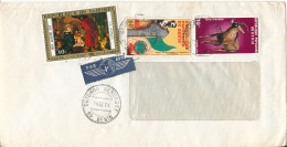 Benin Cover With Topic Stamps Cotondu Aeroport 14-12-1976 - Benin – Dahomey (1960-...)