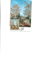 Romania -  Maximum Postcard 1975 -  Painting By Ion Andreescu - "Rocks And Birches" - Tarjetas – Máximo