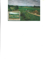 Romania -  Maximum Postcard 1975 - Painting By Ion Andreescu - "The Great Road" - Maximum Cards & Covers