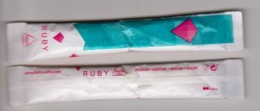 Stick Bûchette Sucre " RUBY " [S298]_Di489 - Zucchero (bustine)