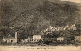 CORSE NEBBIO - Belle Vue Générale Des Hameaux De FARINOLE - Eglise St Côme Et St Damien - 1918 - Sonstige & Ohne Zuordnung