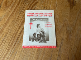 France Carnet De 10 Vignettes ** Antituberculeux 1955 - Antitubercolosi