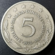 Monnaie Yougoslavie - 1973 - 5 Dinars - Joegoslavië