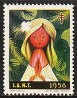 Vignette/ Vinheta, Portugal - I.A.N.T. 1958. Tuberculosos -|- MNH - Local Post Stamps