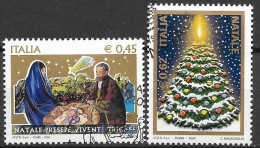 2004 Italien  Mi. 3001-2 FD-used Weihnachten - 2001-10: Usados